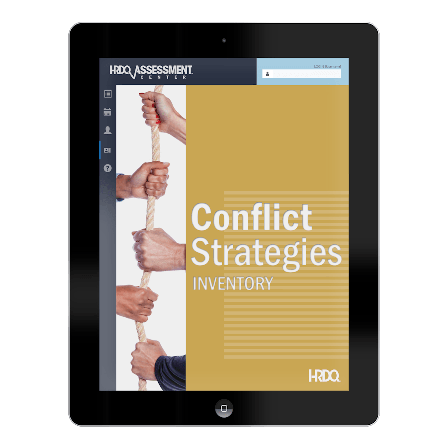 Conflict Strategies Inventory | HRDQ