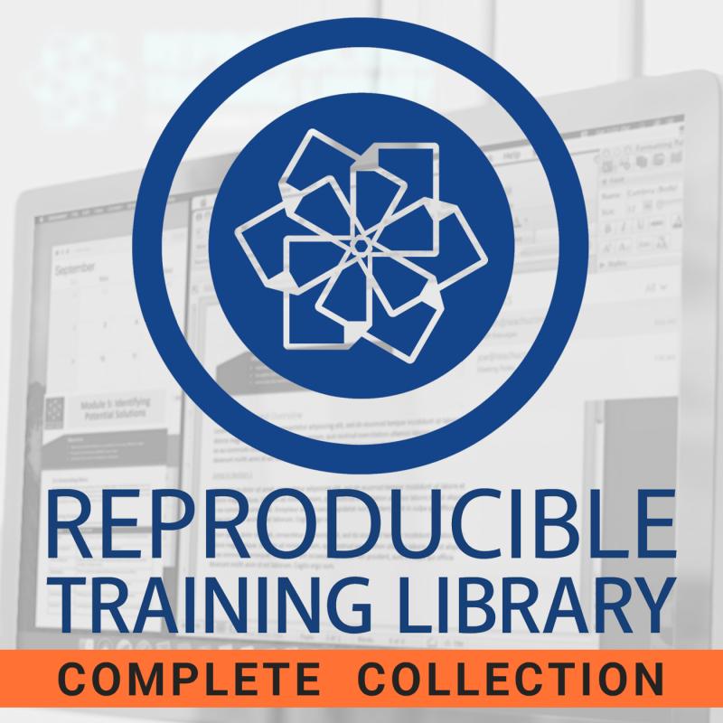 Reproducible Training Library Complete Collection (RTL)