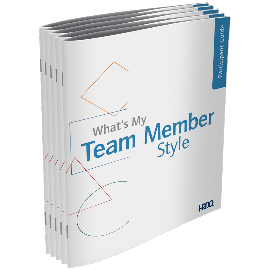 What's My Team Member Style | HRDQ